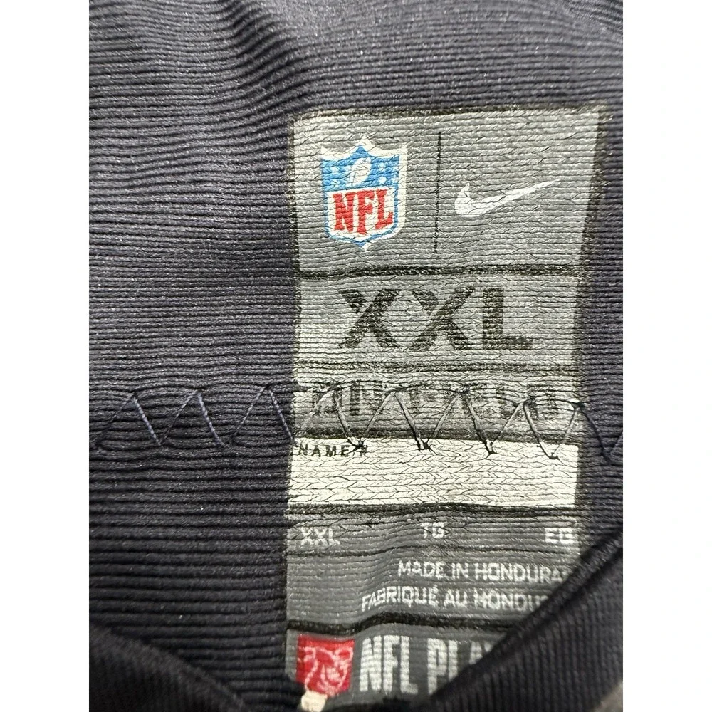 NIKE Kevin‎ White Chicago Bears #13 On Field Game Jersey Kids XXL Blue